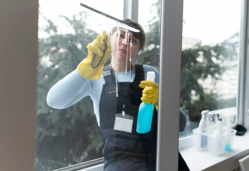 Nettoyage de vitres intérieures et extérieures à Cramoisy